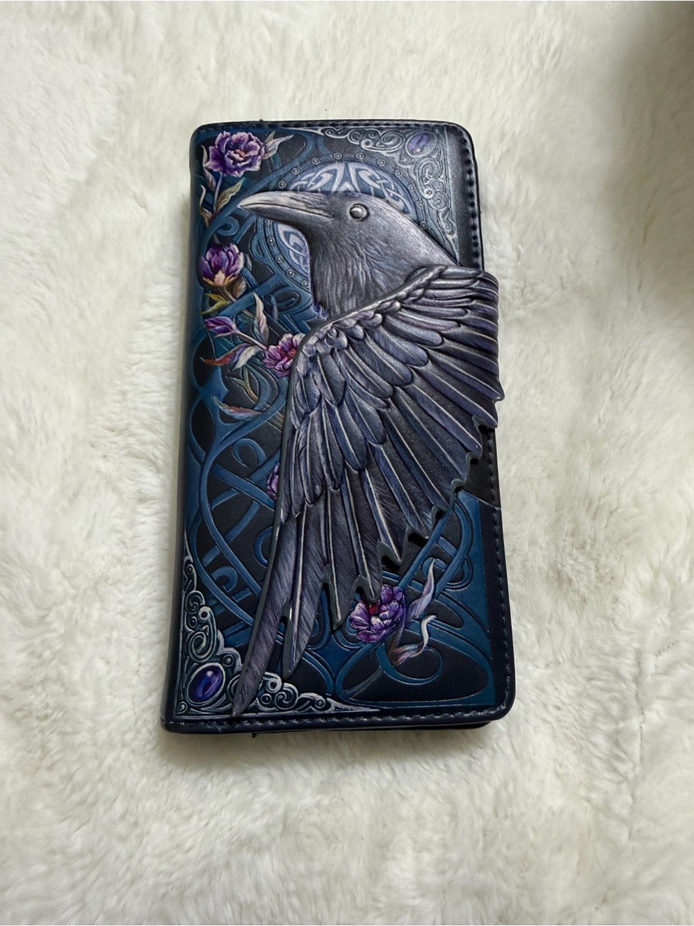Nemesis Now Gothic Raven Long Wallet